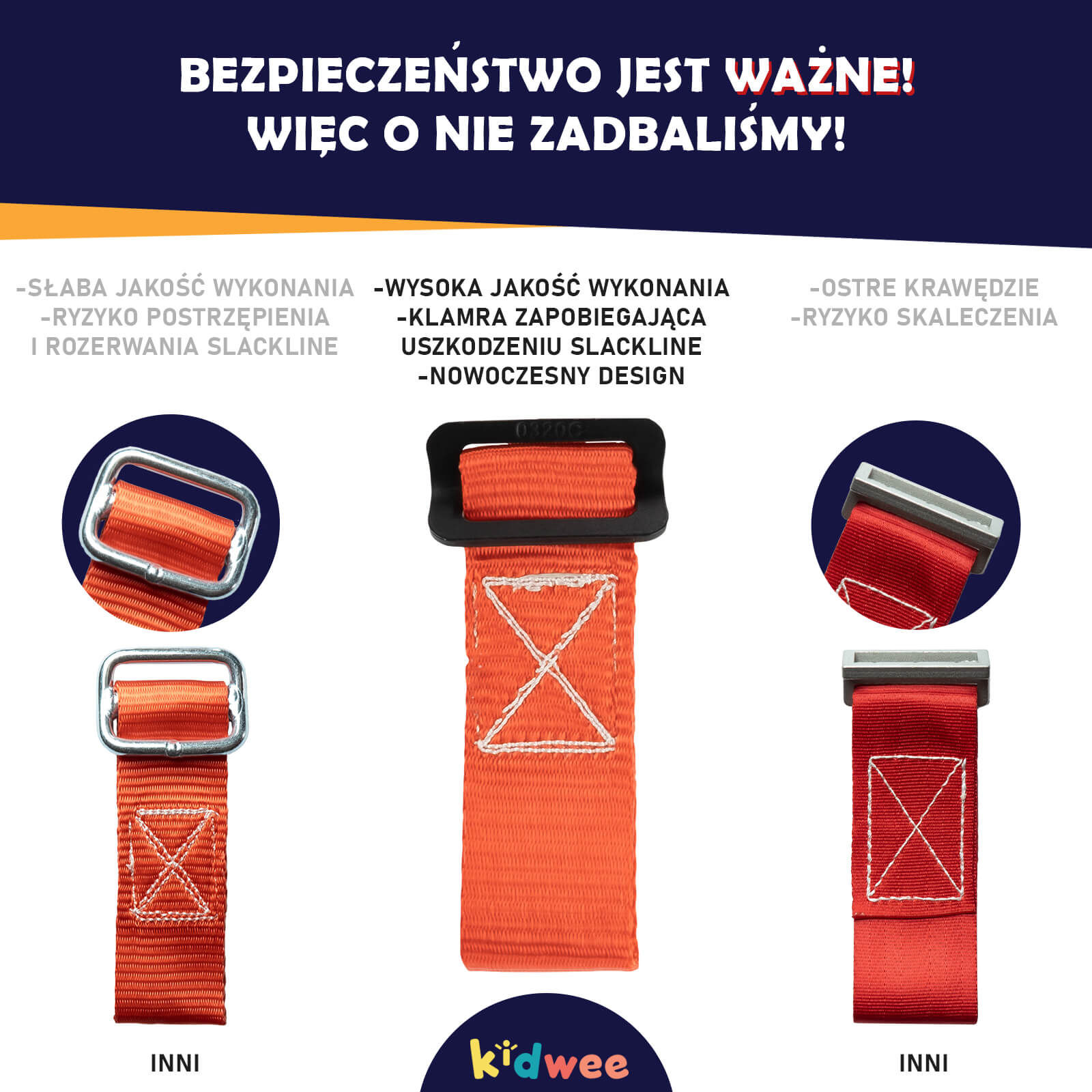 Park linowy dla dzieci - bezpieczeństwo dzieci
